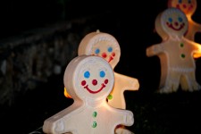 Gingerbread Men Lighted Decorations