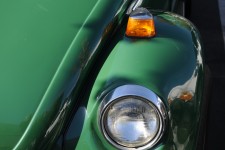 Green 1960s VW Bug