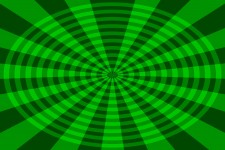 Green Circular Fan