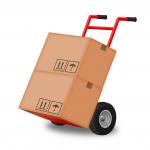 Hand Truck With Two Boxes