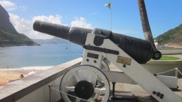 Historic Cannon In Rio