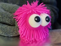 Hot Pink Eyeball Toy