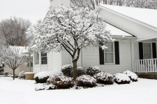 House In Winter