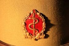 Medicine Rod Of Asclepius On Badge