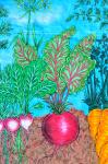 Mural Of Garden Vegetables
