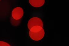 Red Lights Bokeh Background