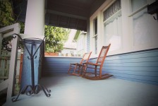 Rocking Chairs On Deck