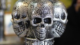 Silver Skull Faces Trio