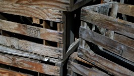 Wooden Crates Background