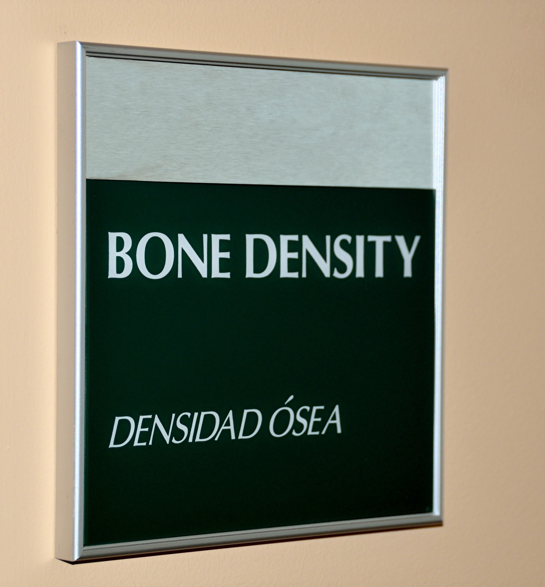 Bone Density Sign