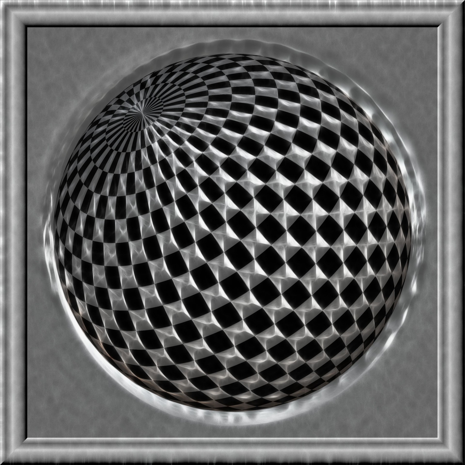 Fractal Checker Ball