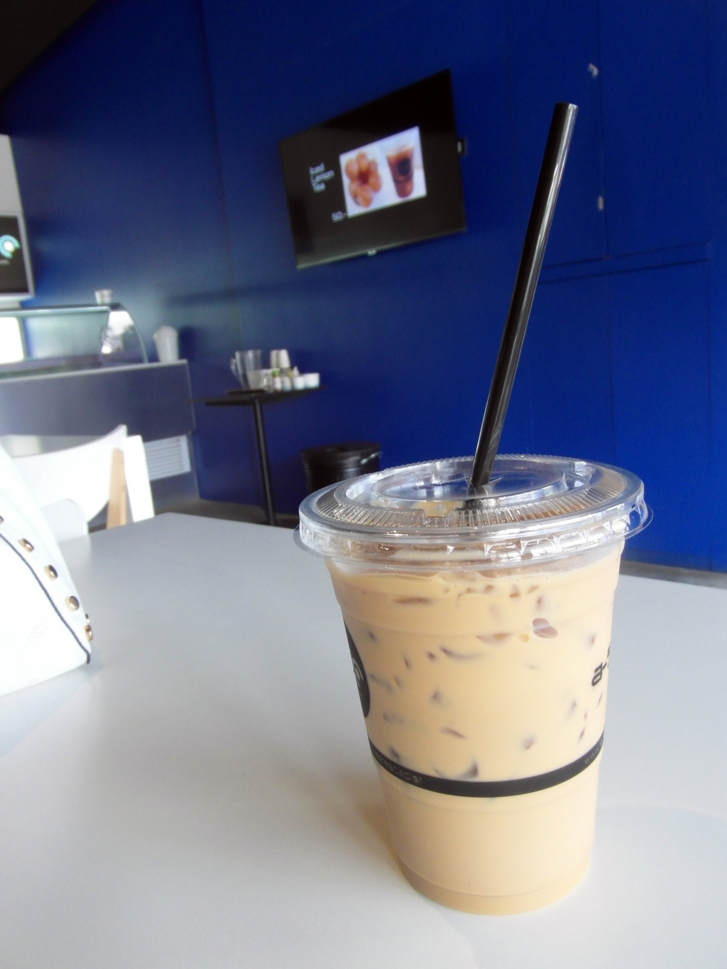 Iced Coffee In A Cafe