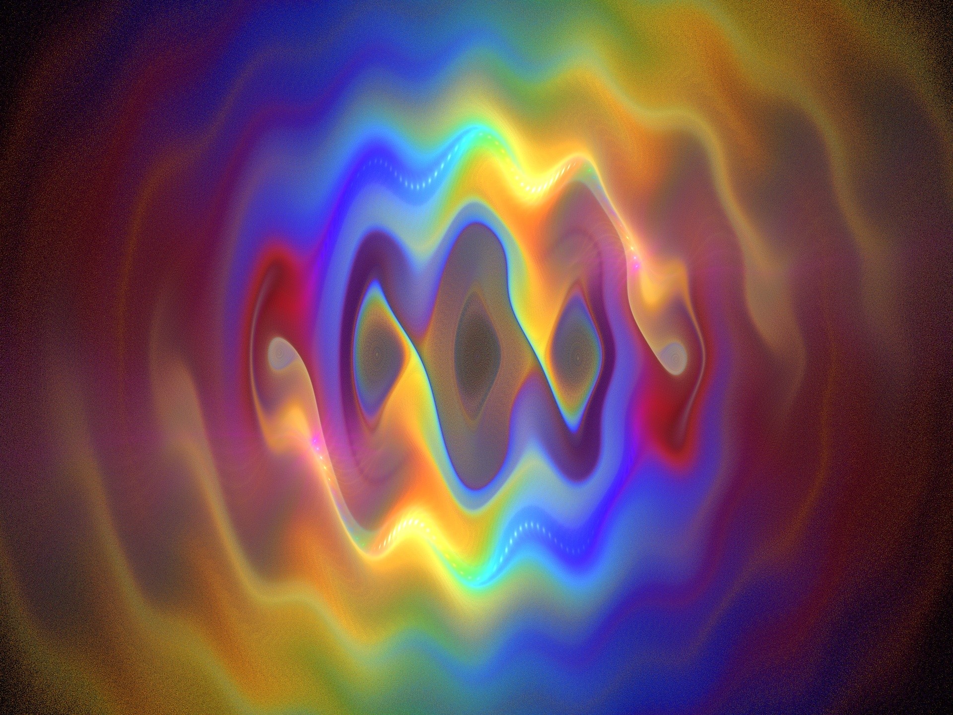 Multicolored Waves Background 2