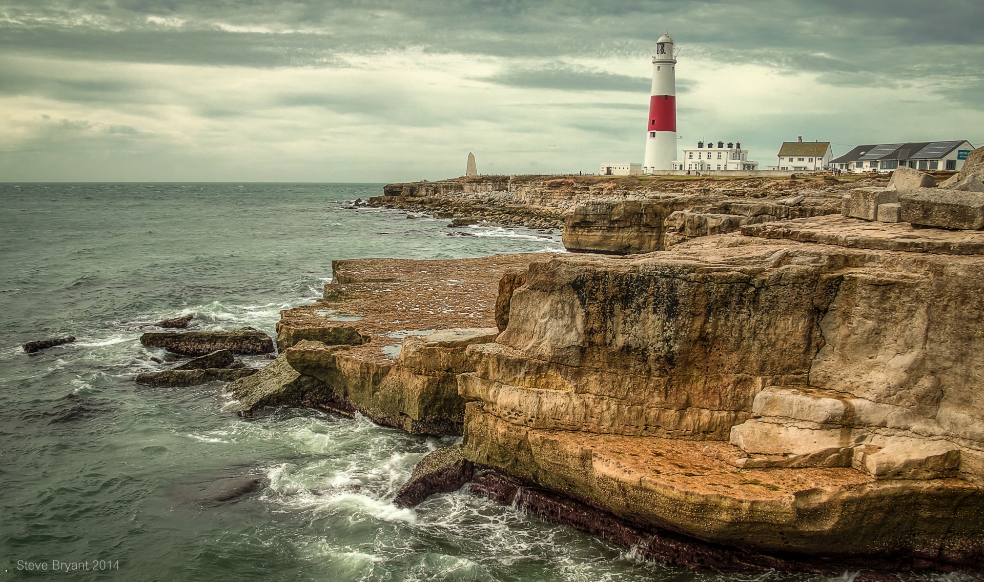 Portland Bill Light House on the Dorset coast in the south of England