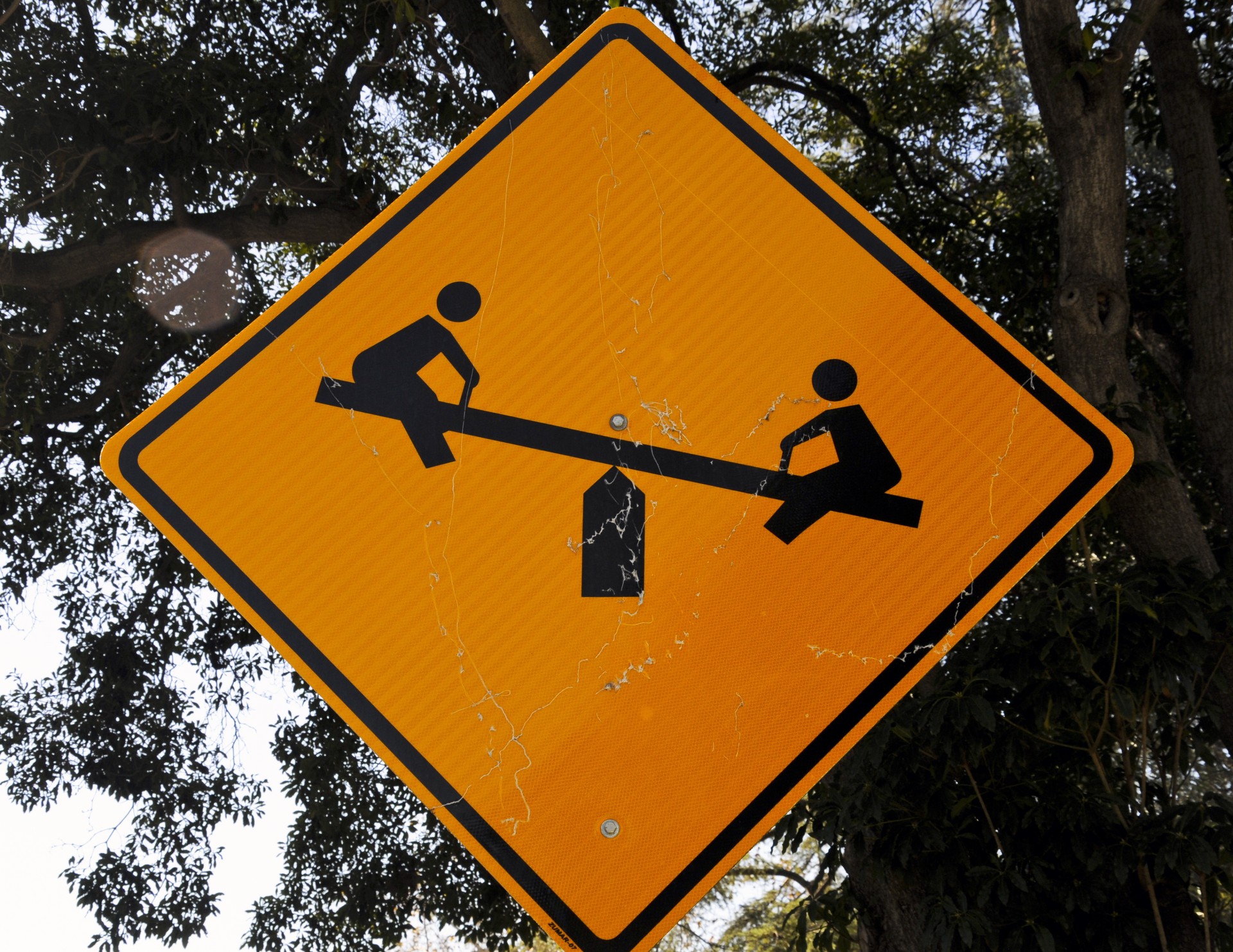 Teeter Totter Sign