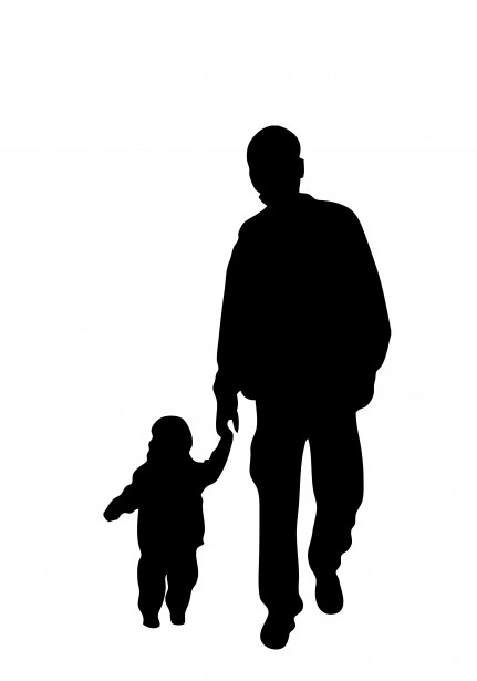 Download Father And Son Silhouette Free Stock Photo - Public Domain Pictures