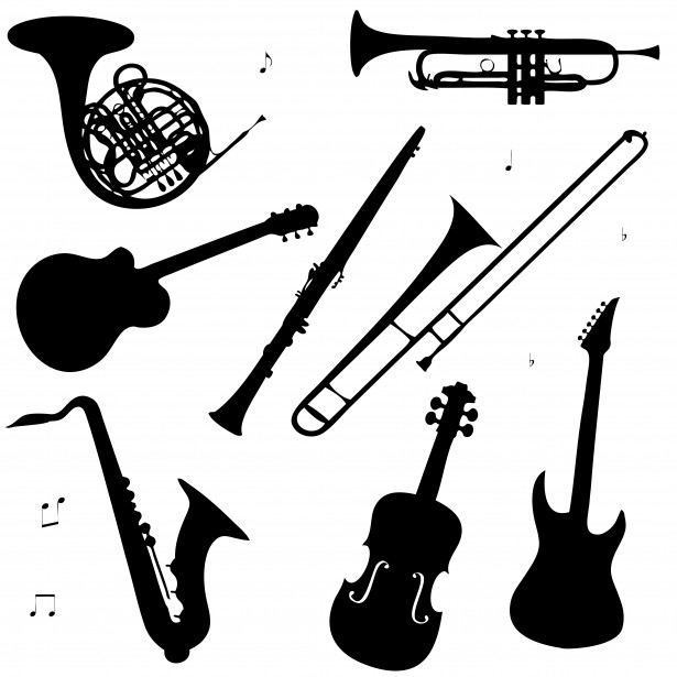 Hudební nástroje Clipart Stock Fotka zdarma - Public Domain Pictures
