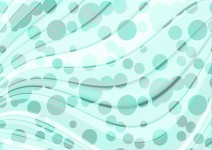 Abstract Background Teal Bubbles