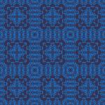 Abstract Pattern Blue