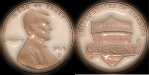 American Cent Reverse And Obverse