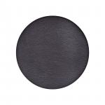 Black Leather Button