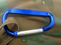 Blue Carabiner