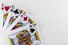 Cards On White Background