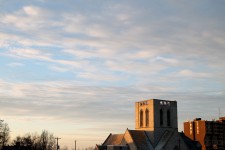 Church With Cloudy Sky