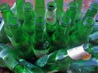 Collection Of Green Bottles