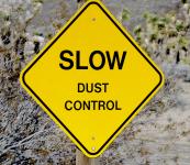 Dust Control Sign