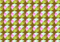 Geometric Abstract Blended Pattern