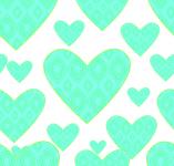 Green Heart Pattern