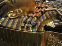 Head Piece On Tutankhamun's Mummy