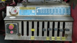 Hydraulics Control Panel On Truck