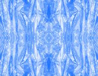 Ice Blue Crinkles