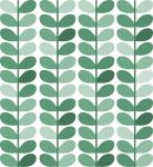 Leaf Pattern Green Wallpaper