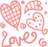 Love Doodle Clipart