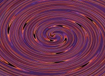 Luminous Swirl Pattern