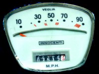 Old Scooter Speedometer