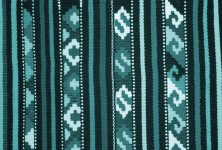 Pattern Fabric Background In Teal