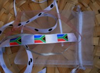 Ribbon With South African Flag