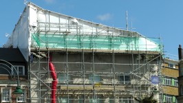 Scaffolding On Building