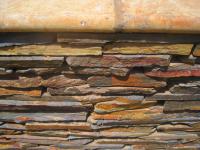 Slate Wall In Earthy Colours