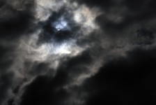Sun Eclipsed By Clouds