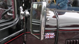 Vintage Austin Car Door Mirror
