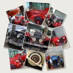 Vintage Cars Photo Collage
