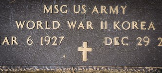War Veteran Gravestone