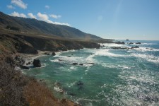 Waves On California Coast