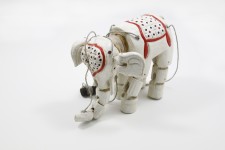 Wooden Indian Elephant Marionette