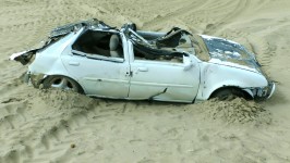 Wrecked Car